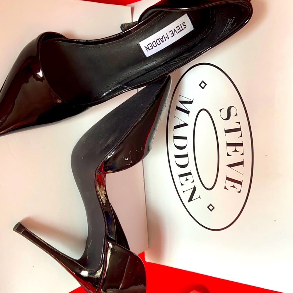 Black patten Steve Madden